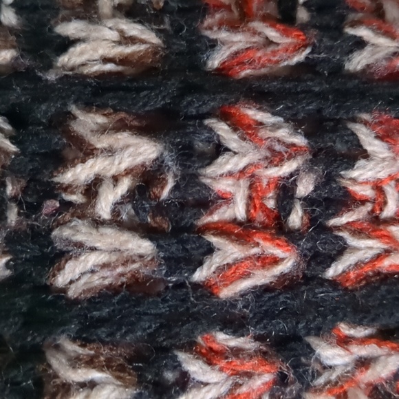 EARTHBOUND* crochet, long sleeve hooded sweater - Picture 8 of 9